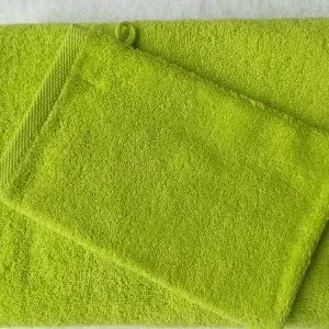 Serviette verte anis